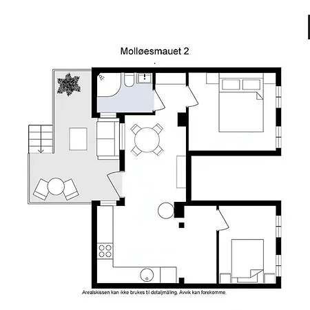 公寓 Cozy Hideaway With Private Balcony And Self Check In 卑爾根